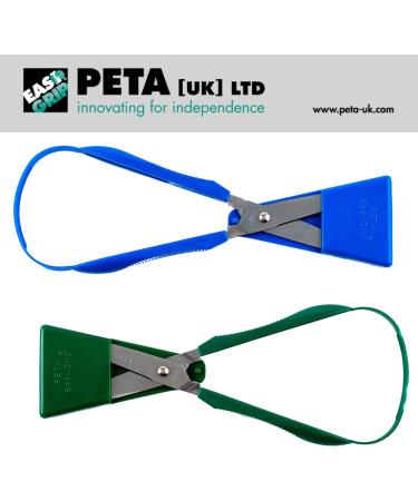 Peta Easi-Grip Scissors (75mm Pointed Blade) Right Handed Ideal for use by Adults with weak Grip. Continuous Loop Handle. Great Scissors for Elderly or Disabled. Self Opening Easy Grip Low-Fatigue Right Handed (75mm) Single - Buy Online on SooperMarket.com