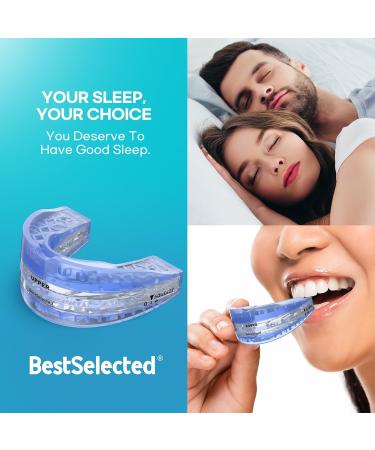 Anti Snoring Mouth Guard Device: Medium Anti Snoring Devices Ronflement Solution - Stop Snore Guard Mouthpiece Sleeping Mouth Stopper - Sleep Apnea Devices (Blue) - Buy Online on SooperMarket.com