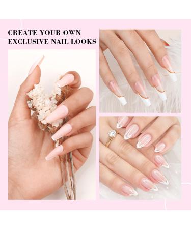 Saviland 18PCS Nail Stamping Kit - Red & Blue Nail Stamper Set with French Manicure Plates - Buy Online on SooperMarket.com