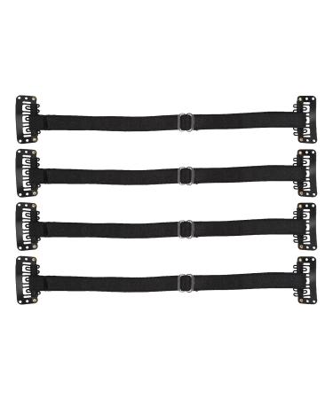 Face Lift Band | Wrinkle Removal Belt - 4 Reusable Pieces with Hair Clip for Face Shaping (Black) - Shop Now - Buy Online on SooperMarket.com