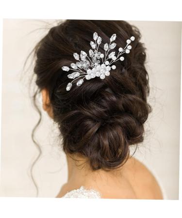 ABOOFAN Hair Jewelry Hair Accessories Hair Styling Accessories Wedding Hair Clip Fairy Jewelry for Women Hanfu Hair Comb Pearl Bride - Buy Online on SooperMarket.com