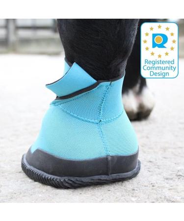 Woof Wear Reusable Medical Hoof Boot-WB0063 Blue 7 UK - Buy Online on SooperMarket.com