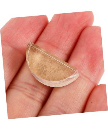 Hemoton Eye Shadow Plate Highlighter Press Stamp Blush Press Stamp Makeup Repair Tool Tamper Acrylic 2.60X1.30X0.90CM Transparent - Buy Online on SooperMarket.com