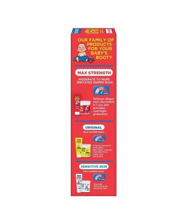 Boudreaux's Butt Paste Maximum Strength Diaper Rash Ointment 4 oz - 3 Pack - Buy Online on SooperMarket.com