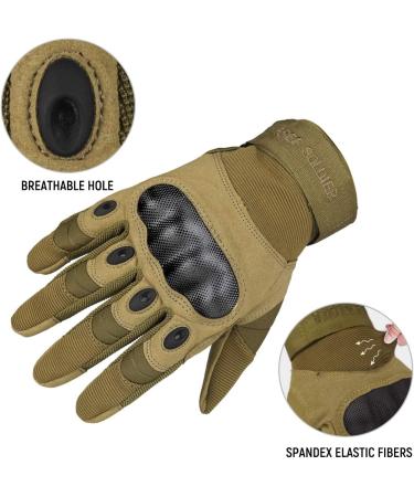 FREE SOLDIER Men's Full Finger Gloves for Work, Gardening, Cycling, Motorcycle - Large Size - Buy Online on SooperMarket.com