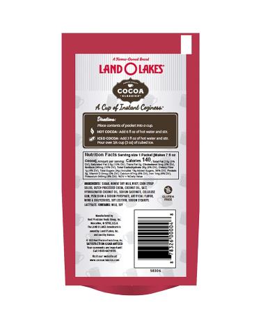 Land O Lakes Cocoa Classics  Raspberry & Chocolate Hot Cocoa Mix  1.25-Ounce Packets (Pack of 36) Raspberry 1.25 Ounce (Pack of 36) - Buy Online on SooperMarket.com