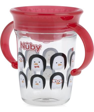 Nuby Tritan No Spill 360 Degree Wonder Cup, Prints May Vary, Multicolor - 1pk - Buy Online on SooperMarket.com