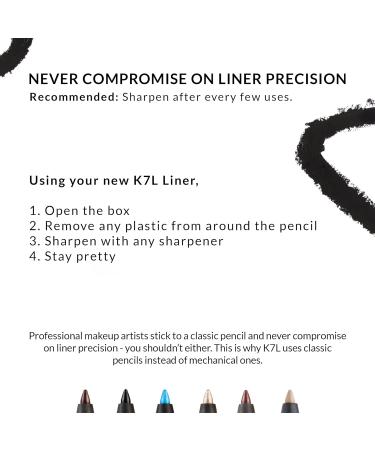 K7L Dark Brown Cocoa Eyeliner Pencil - Long-Lasting Formula | Buy Online - Buy Online on SooperMarket.com