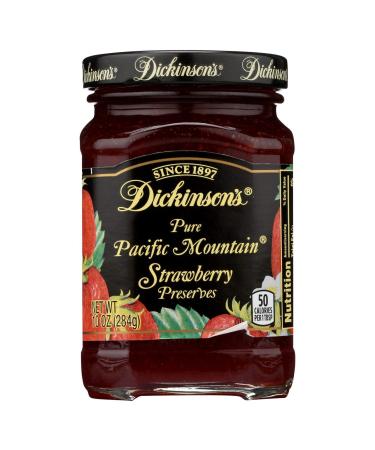 Dickinson's Prsrv, Strawberry, 10-Ounce (Pack of 6)