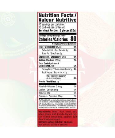 Melba Toast Flatbread Crackers - Original - Natural Thin and Crispy Mini Toasts - 7 Oz Pack of 3 - Buy Online on SooperMarket.com