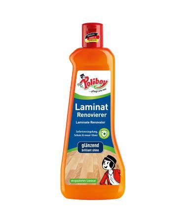 Poliboy - Laminat Renovier - Immediately sealing - long -lasting shine and protection - soil cleaning - Individual - 500ml - Made in Germany Laminat Renovier 500 ml (1 Pack)