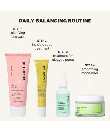 Cocokind Postbiotic Acne Serum with Salicylic Acid and BHA - Exfoliating, Brightening, and Hydrating - Buy Online on SooperMarket.com