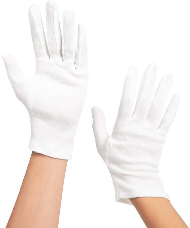 Organic Cotton Eczema Gloves for Dry Sensitive Skin - 6 Pairs | Moisturizing and Soothing Relief - Buy Online on SooperMarket.com