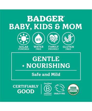 Organic Baby Balm with Chamomile & Calendula for Cradle Cap & Baby Rash - 2 oz - Buy Online on SooperMarket.com