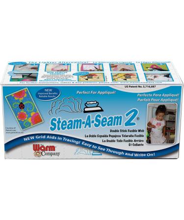Steam-A-Seam 2 Double Stick Fusible Web Multicolour