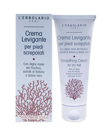 L'Erbolario foot care smoothing cream for dry and cracked feet 1 pack (1 x 75 ml)