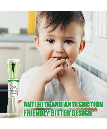No Bite Nail Polish | 10ml Bitter Tasting Anti-Biting Nail Polish - Mild and Safe Nail Biting Stop Tool for Children Adults Teenagers of All Ages - Buy Online on SooperMarket.com