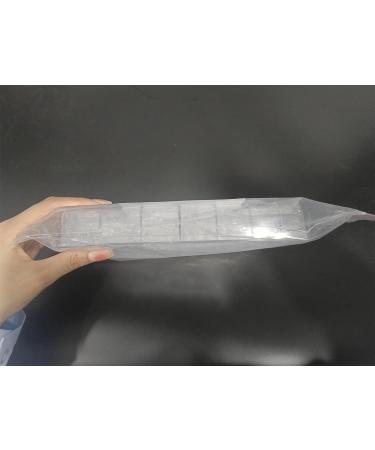 Kalolary 500PCs Extra Long Transparent C Curve Nail Tips XXL Coffin Shape French Fake Nails for Nail Art & Manicure - Buy Online on SooperMarket.com