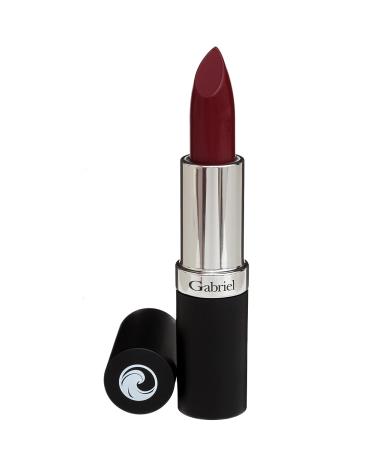 Gabriel Cosmetics Currant Lipstick - Natural, Paraben-Free, Vegan, Gluten-Free - 0.13 oz - Infused with Jojoba Seed Oil and Aloe - Buy Online on SooperMarket.com
