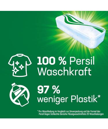 Persil Power Bars Universal Detergent - 60 Wash Loads Pre-Dosed Sustainable Packaging for Hygienic Laundry (60 Pieces) - Buy Online on SooperMarket.com
