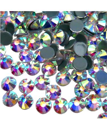 Jollin Hotfix Crystal AB Flatback Rhinestones 4.8mm SS20(1440pcs) SS20 1440pcs Crystal Ab