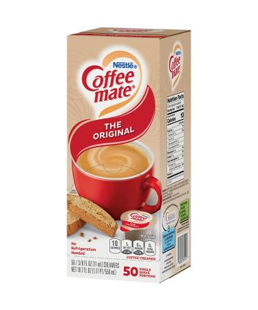 Nestle Coffee-Mate Original Flavor Creamer Single Serve Portions 50/Box - Buy Online on SooperMarket.com