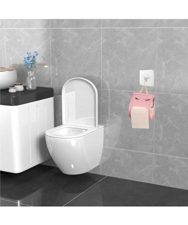 Toilet Paper | Hangable Cotton Cute Eyelash Shape Toilet Paper Organizer for Bathroom | Toilet Paper Dispenser Box for Camping Bathroom RV Car Travel No Glue or Drill Needed Dalynn Pink - Buy Online on SooperMarket.com