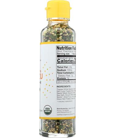 Muso Organic Yuzu Furikake Sprinkles 2.2 oz - Authentic Japanese Seasoning - Buy Online on SooperMarket.com