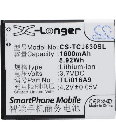 BELLV Battery Replacement for TCL TLi016A9 - Compatible with J600T & J630T | International Shipping - Buy Online on SooperMarket.com