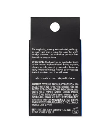e.l.f. No Budge Cream Eyeshadow - 3-in-1 Primer, Liner & Eyeshadow in Oasis | Vegan & Cruelty-Free - Buy Online on SooperMarket.com