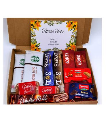 Instant Coffee Letter Box Gift Box | Coffee Sachets | Variety Flavours | Mocha