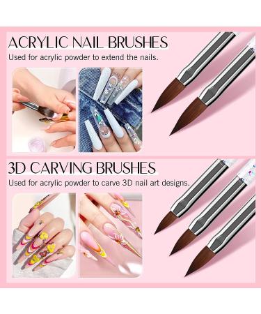 Saviland 31PCS Nail Art Brushes Set - Professional Nail Design Kit for Salon Quality Manicures at Home - Buy Online on SooperMarket.com