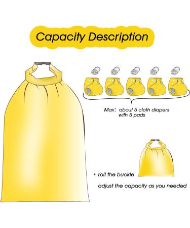 Hisprout Grab and Go Waterproof Reusable Diaper Wet Bag - Duckling Print - Buy Online on SooperMarket.com