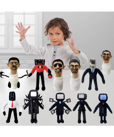 POPOYU Skibidi Toilet Plush Toys - Funny Cartoon Stuffed Figure for Game Fans - Perfect Birthday Gift for Boys and Girls - Buy Online on SooperMarket.com
