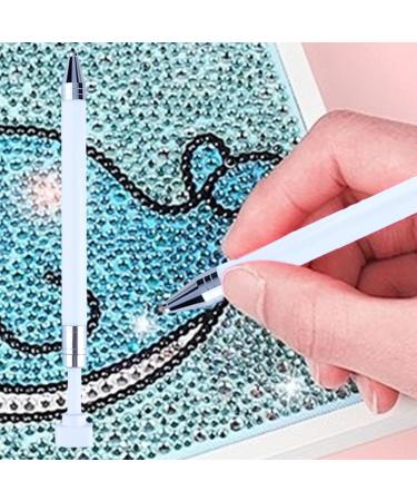 Nail Art Drill - Manicure Dotting Pencil for Artistic Nails Manicure Art Pencil for Nails Lightweight Portable Nail Tool for Home Travel White - Buy Online on SooperMarket.com