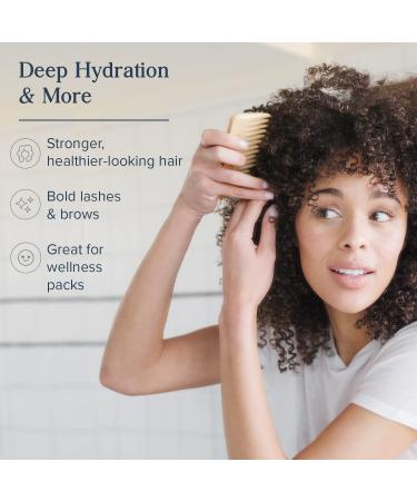 Heritage Store Organic Castor Oil 32oz - Nourishing Hair & Skin Treatment | Cold Pressed, Hexane Free, Vegan, Cruelty Free - Glass Bottle for Healthy Hair, Eyelashes, Brows & Castor Oil Packs - Buy Online on SooperMarket.com