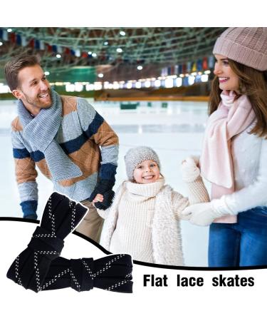 Buy Tsuwno Waxed Ice Hockey Laces - Anti-Freezing Break-Resistant | 96 Inch Black Professional Laces for Sports & Skiing - Buy Online on SooperMarket.com