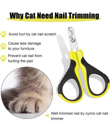 Draftor Pet Nail Clipper Professional Cat Nail Clippers Claw Trimmer Nail Clippers for Dogs Kittens Puppies Hamsters Rabbits and Any Small Pet - Buy Online on SooperMarket.com
