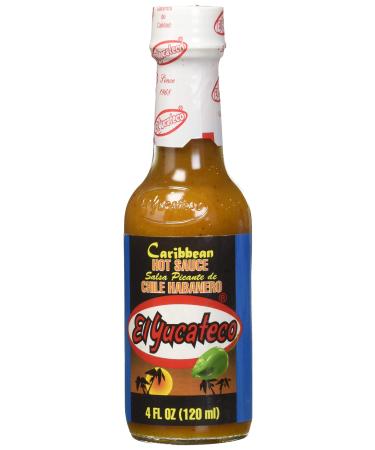 El Yucateco Caribbean Hot Sauce with Habanero Chilli 120ml
