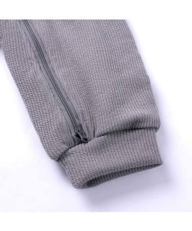 Kids Tales Newborn Baby Winter Warm Rabbit Ear Hooded Romper 12-18 Months - Grey Thick - Buy Online on SooperMarket.com