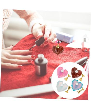 Mikinona 4 Sets Nail Holder Nail Stand Nail Tip Holders Nail Art Base Nail Art Tool Nail Tip Display Stand Nail Art Stand Nail Display Stand Nail Practice Stand Tool for Nail Art - Buy Online on SooperMarket.com