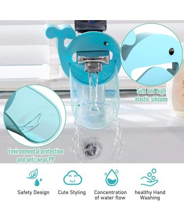 Buy MOK 2-Piece Children Tap Extender | Cartoon Faucet Extension for Kids | Perfect for Hand Washing in Kitchen & Bathroom - Buy Online on SooperMarket.com