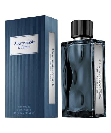 Abercrombie & Fitch First Instinct Blue for Men Eau de Toilette Spray 3.4 Ounce
