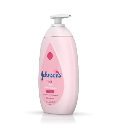 Johnson's Pink Baby Lotion with Coconut Oil 16.9 fl. oz - Hypoallergenic Moisturizing Formula - Buy Online on SooperMarket.com