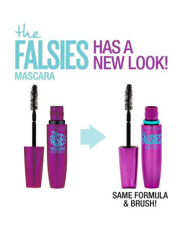 Maybelline Volum' Express The Falsies Mascara 280 Blackest Black - 0.25 fl oz (7.5 ml) - Buy Online on SooperMarket.com