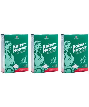 3x Kaiser Natron 250g Soda baking cooking washing cleaning house kitchen sodium hydrogen carbonate baking powder 250 g (pack of 3)
