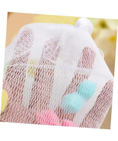 FRCOLOR 10 Pcs Exfoliating Pouch Bags - Red Rose Drawstring Bags for Women - Ideal for Showers & Cleansing | 8x24cm - Buy Online on SooperMarket.com