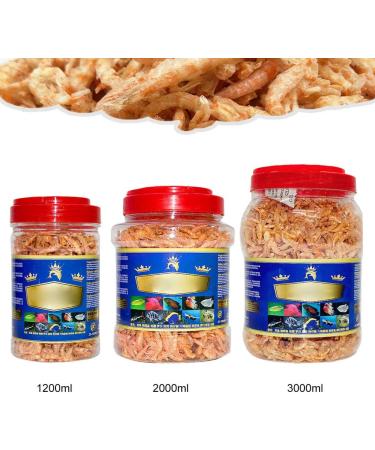Tropical Fish Foods BMBN Aquarium Tropical Fish Foods Freeze Dried Shrimp Healthy Cichlid Turtle Feeding Reptile Turtle Arowana Dried Foods - Buy Online on SooperMarket.com