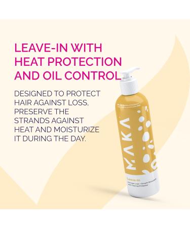 Maka Capillary Health Leave-In Treatment 6.8 Fl Oz | Heat Protection Oil Control Anti Hair Loss & Moisturizing Formula - International Shipping Available - Buy Online on SooperMarket.com