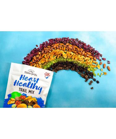 Nature's Garden Heart Healthy Trail Mix - Dark Chocolate, Nuts, Seeds, Cranberries, Raisins - Gluten-Free & Non-GMO - 26oz Bag - Buy Online on SooperMarket.com
